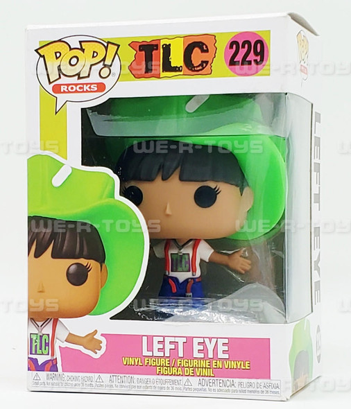 TLC Funko Pop! Rocks TLC Left Eye #229 Vinyl Pop Figure