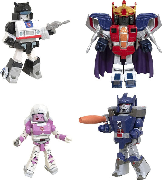 Transformers Series 3 Minimates Box Set 4 Pack Diamond Select Toys Hasbro