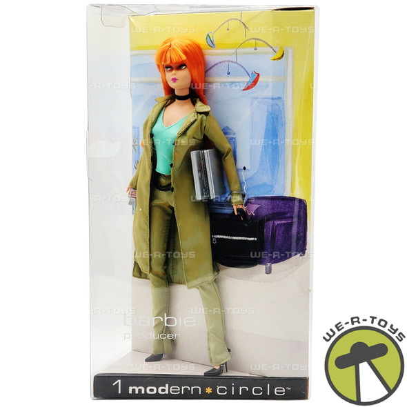 Barbie 1 Modern Circle Producer Doll Redhead Mattel 2003 #B2523