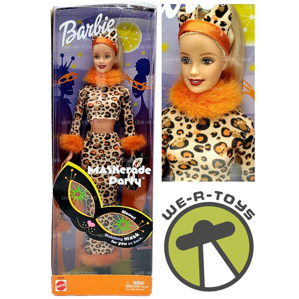 Maskerade Party Barbie Halloween Doll 2002 Mattel 56284