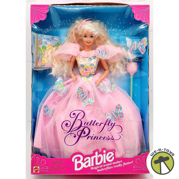 Butterfly Princess Barbie Doll 1994 Mattel 13051