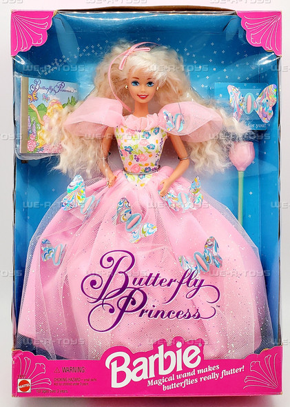 Butterfly Princess Barbie Doll 1994 Mattel 13051