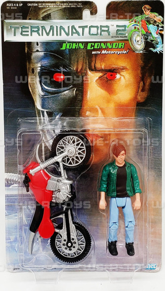 Terminator 2 John Conner Action Figure With Motorcycle Kenner 1991 #56550 NEW