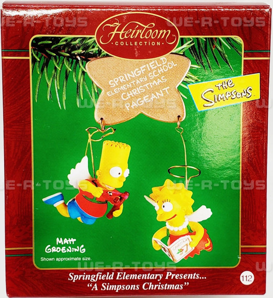 The Simpsons Springfield Elementary Presents A Simpsons Christmas Ornament #112