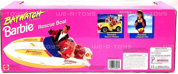  Barbie Baywatch Rescue Boat 1994 Mattel #67207 