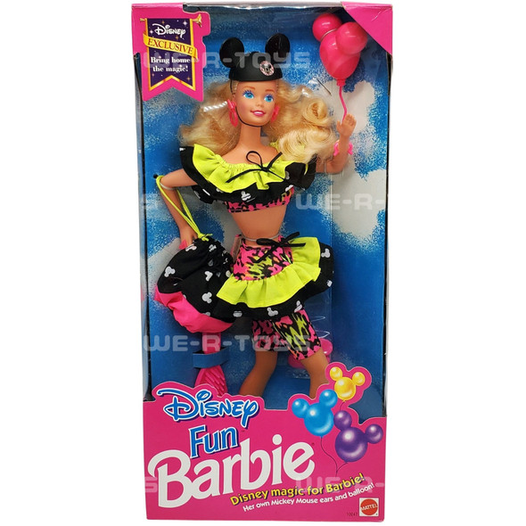 Barbie Disney Fun Exclusive Doll 1992 Mattel #10247