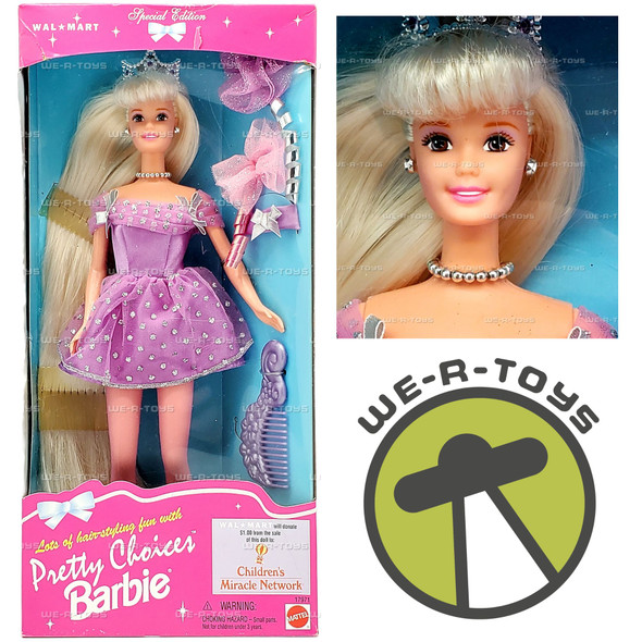 Barbie Pretty Choices Doll Walmart Special Edition 1996 Mattel 17971