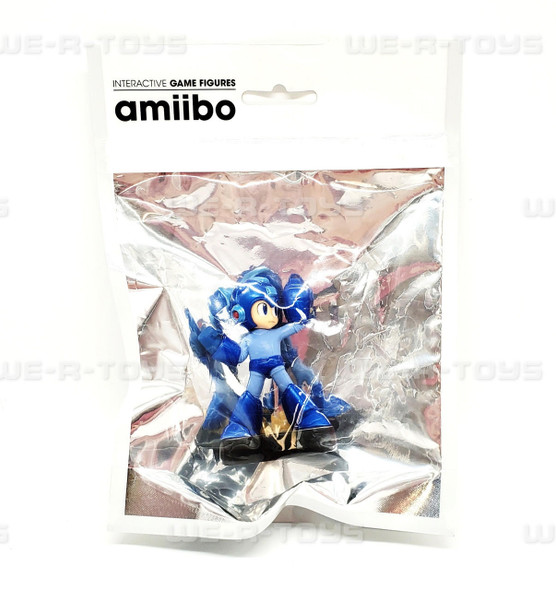  Nintendo Super Smash Bros Mega Man Amiibo Figure GameStop NEW 