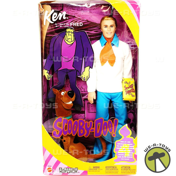 Ken as Shaggy Scooby Doo Doll Cartoon Network 2002 Mattel B3283