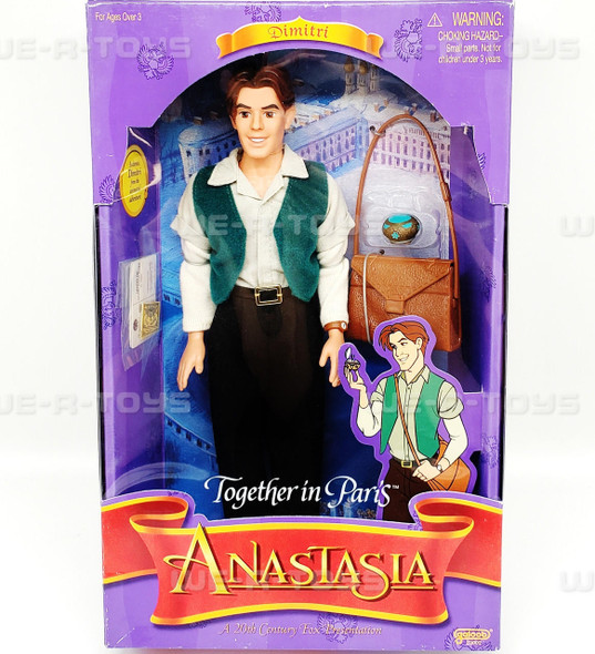 Anastasia Together In Paris Dimitri Doll Galoob 1997 #23002 NRFB