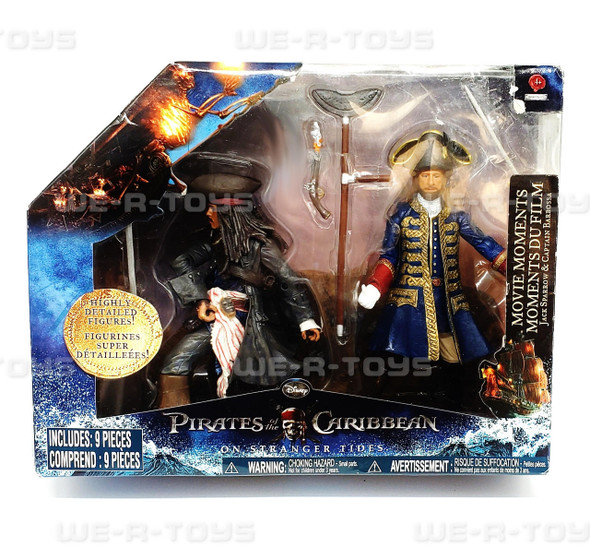 Disney Pirates of the Caribbean On Stranger Tides Jack Sparrow & Capt. Barbossa