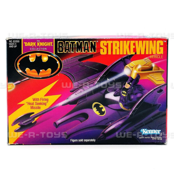 DC The Dark Knight Collection Batman Strikewing Vehicle Kenner 1990 #63350
