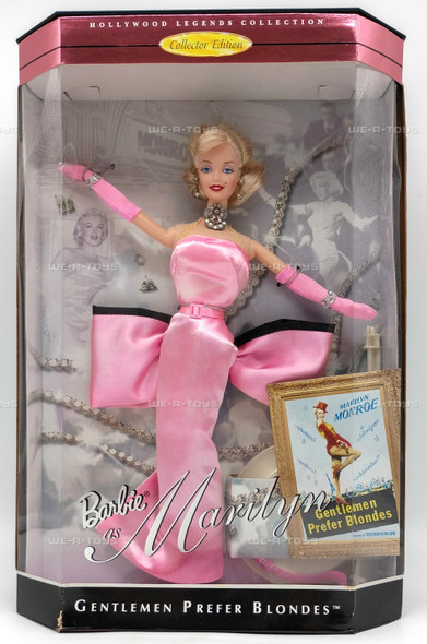 Barbie As Marilyn Monroe in Gentlemen Prefer Blondes 1997 Mattel #17451