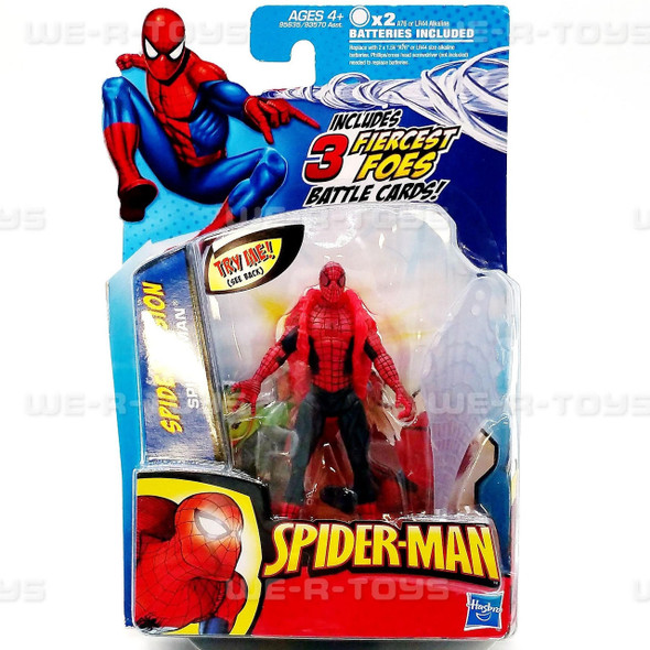 Marvel Spider Vision Spider-Man Action Figure Hasbro 2009 #48548 NEW