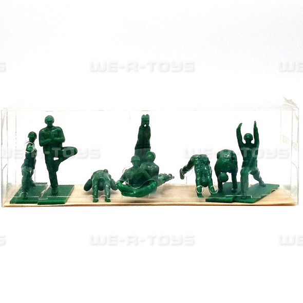 Yoga Joes 8 Soldier Action Figures in Yoga Poses Brogmats NEW