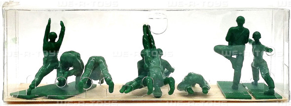 Yoga Joes 8 Soldier Action Figures in Yoga Poses Brogmats NEW
