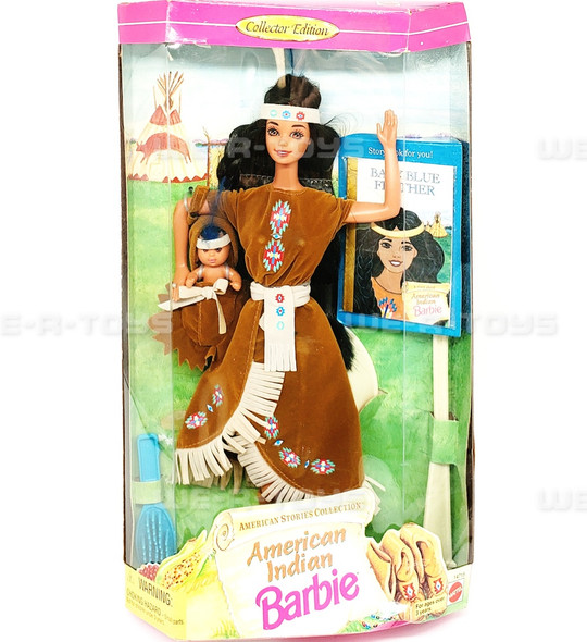 Barbie American Stories Collection American Indian Doll 1995 Mattel #14715 NEW