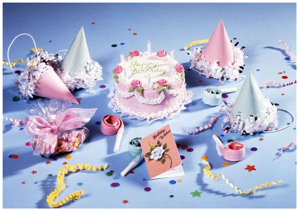 Gene Doll Birthday Party Set with shipper NIB