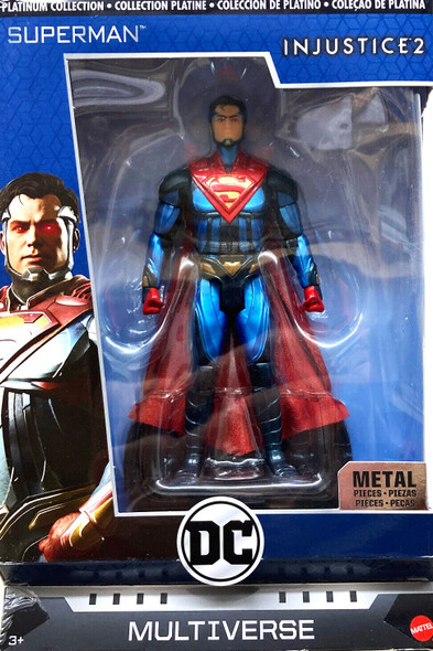 DC Multiverse Platinum Collection 2017 Superman Injustice 2 Mattel FPL68