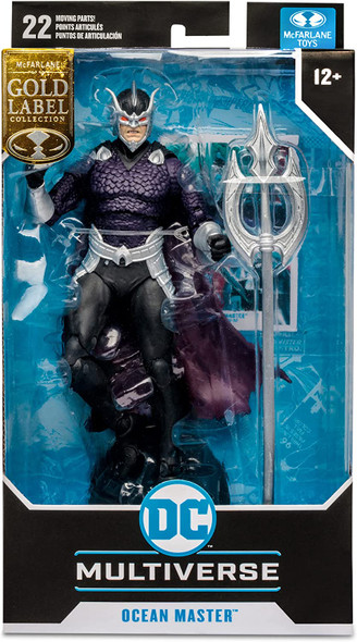 DC Multiverse Ocean Master New 52 Gold Label Action Figure McFarlane Toys 2022