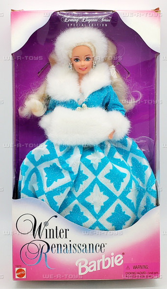Barbie Winter Renaissance Evening Elegance Series Doll 1996 Mattel 15570