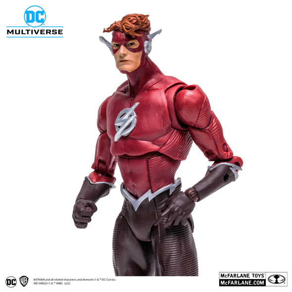 DC Multiverse The Flash Wally West Red Suit Action Figure McFarlane 2022 #15243