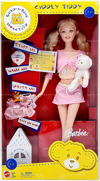 Build-A-Bear Workshop Cuddly Teddy Barbie Doll 2005 Mattel J0864