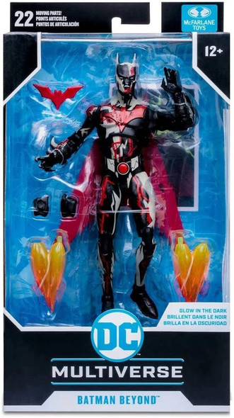 DC Multiverse Batman Beyond Glow-in-The-Dark Battle Damage Action Figure 2022