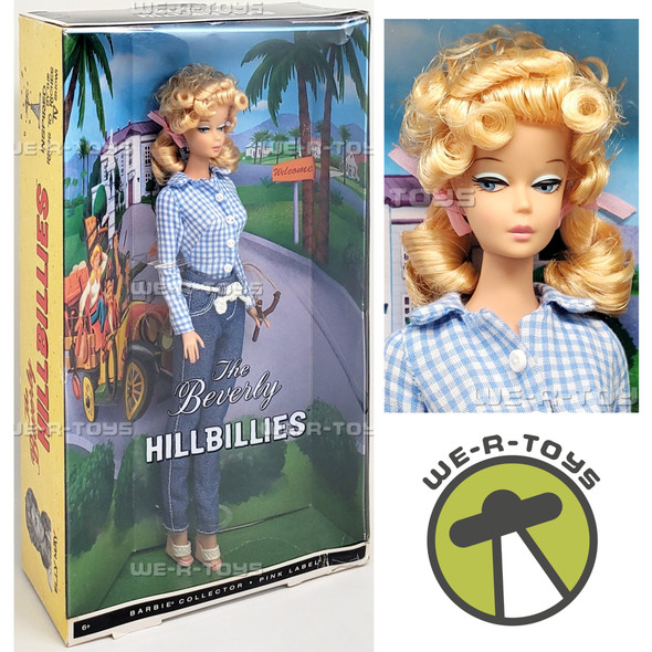 The Beverly Hillbillies Elly May Barbie Doll 2010 Mattel Pink Label #V0441 NRFB