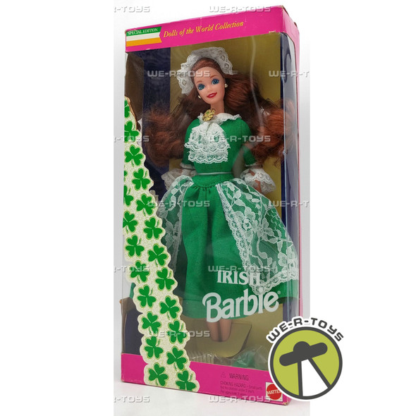 Irish Barbie Dolls of the World Collection Special Edition 1994 Mattel No. 12998