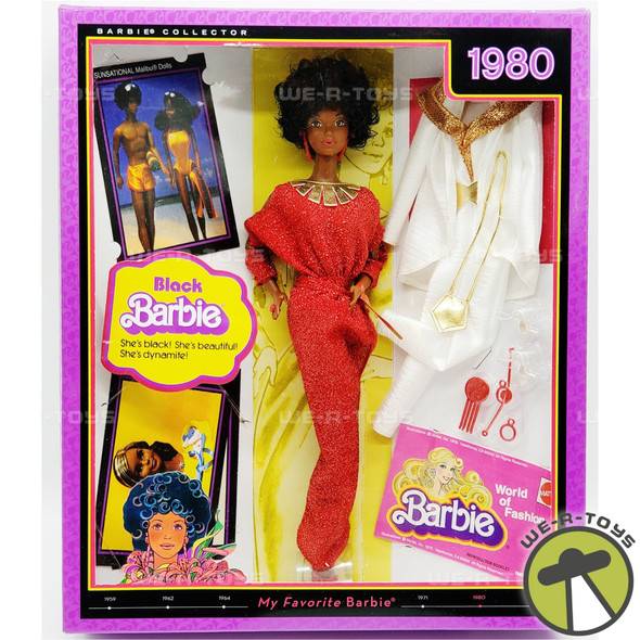 My Favorite Barbie Black Barbie Doll Vintage Reproduction 1980
