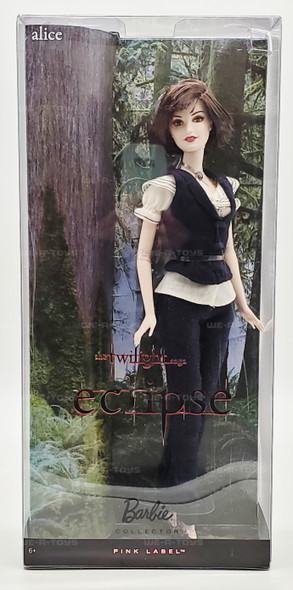 The Twilight Saga Eclipse Alice Barbie Doll 2010 Mattel #T2237 NEW