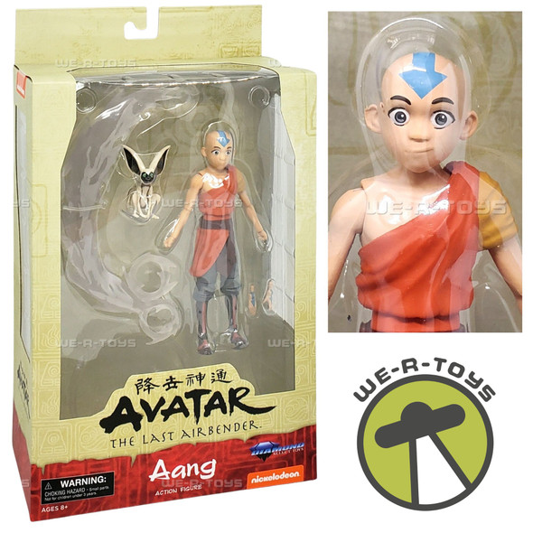 Avatar The Last Airbender Aang Deluxe Action Figure Diamond Select Toys