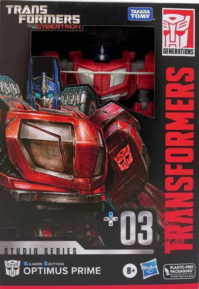 Transformers Studio Series Voyager Class 03 Gamer Edition Optimus Prime F7242