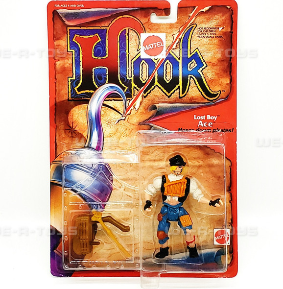 Hook Lost Boy Ace Action Figure 1991 Mattel #2817 NEW - We-R-Toys