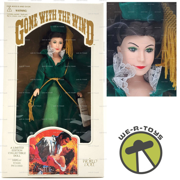 Gone With the Wind Scarlett O'Hara in Drapery Dress by World Doll #71151