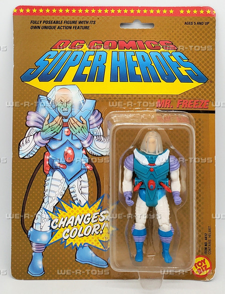 DC Comics Super Heroes Collection Mr. Freeze Clear Helmet Figure No. 4412