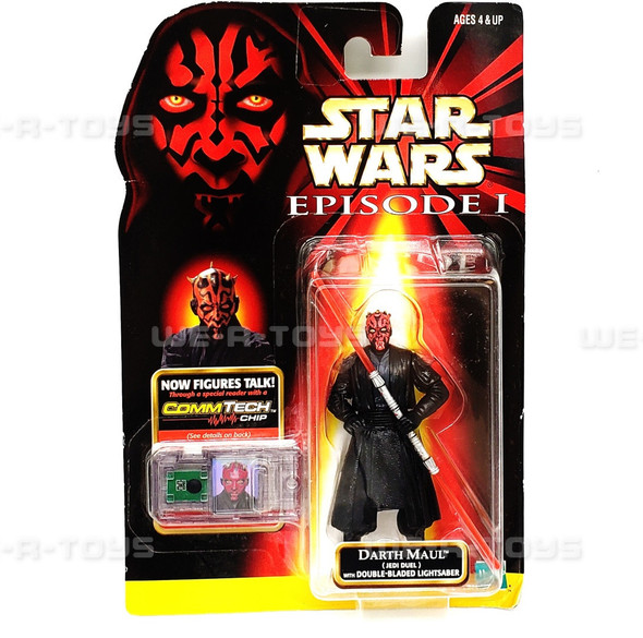 Star Wars Episode I Jedi Duel Darth Maul Action Figure CommTech