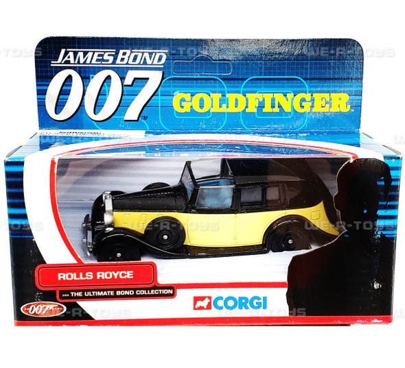 James Bond 007 Goldfinger Rolls Royce Car 2002 Corgi #TY06801 NEW