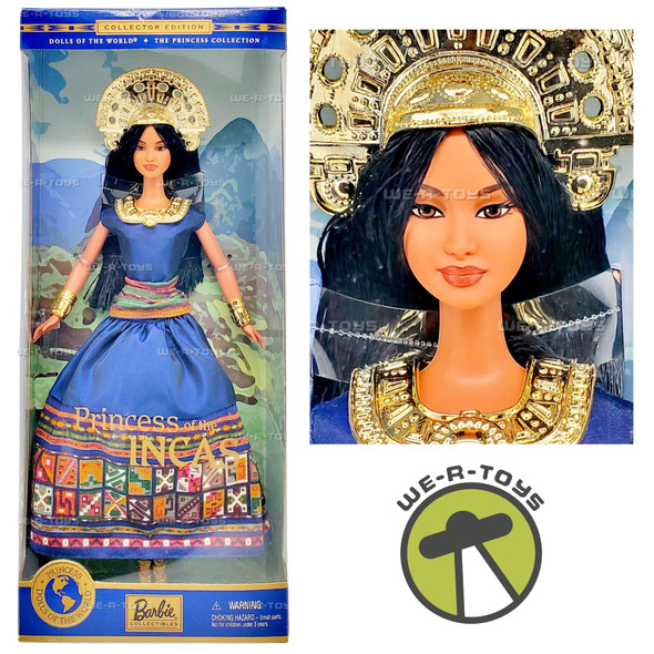 Barbie Princess of The Incas Doll Dolls of The World 2000 Mattel 28373