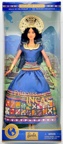 Barbie Princess of The Incas Doll Dolls of The World 2000 Mattel 28373