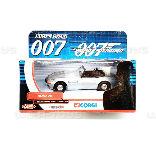 James Bond 007 The World is Not Enough BMW Z8 Car 2002 Corgi #TY05002 NEW