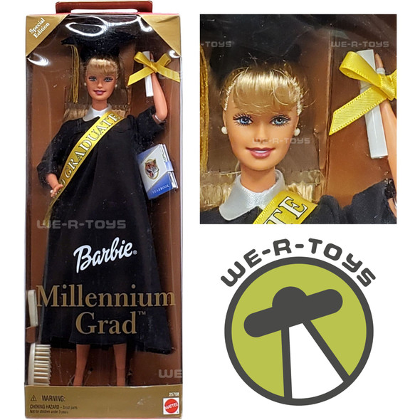 Barbie 2000 Millennium Grad Doll 1999 Mattel 25708