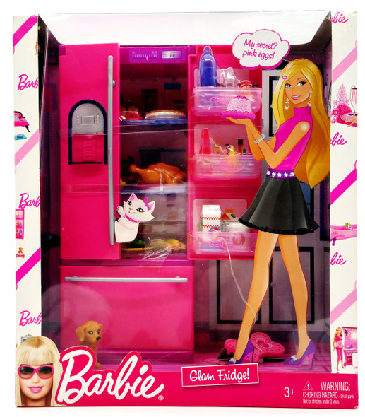 Barbie Glam Refrigerator 2009 Mattel N4898