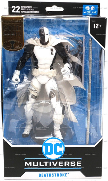 DC Multiverse Deathstroke Action Figure 2022 McFarlane Gold Label #15338
