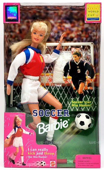 Soccer Barbie FIFA Women's World Cup 1998 Mattel 20151