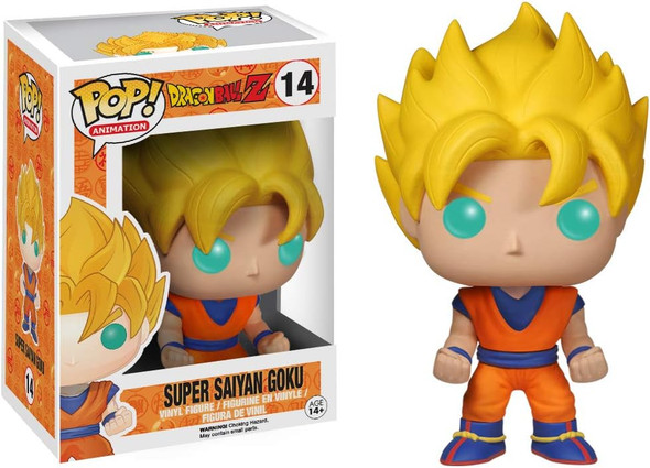 Funko Pop! Animation 14 Dragon Ball Z Super Saiyan Goku Vinyl Figure