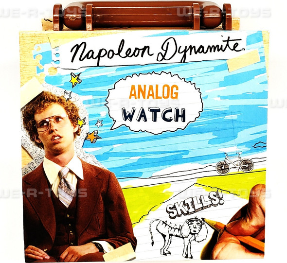 Napoleon Dynamite Analog Watch 2005 Clicks Worldwide LLC #79 NEW