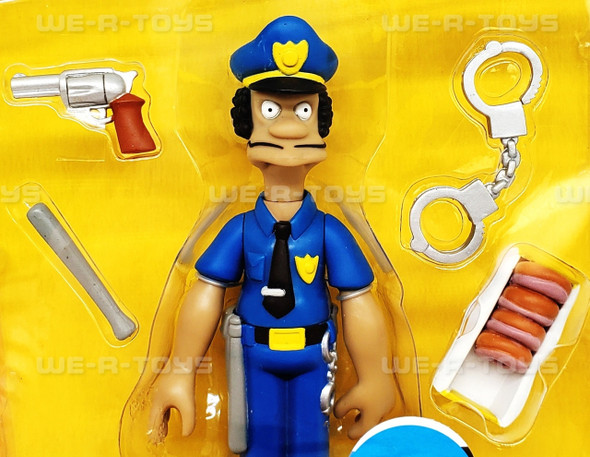 The Simpsons World of Springfield Interactive Figure Officer Lou #199234 NEW
