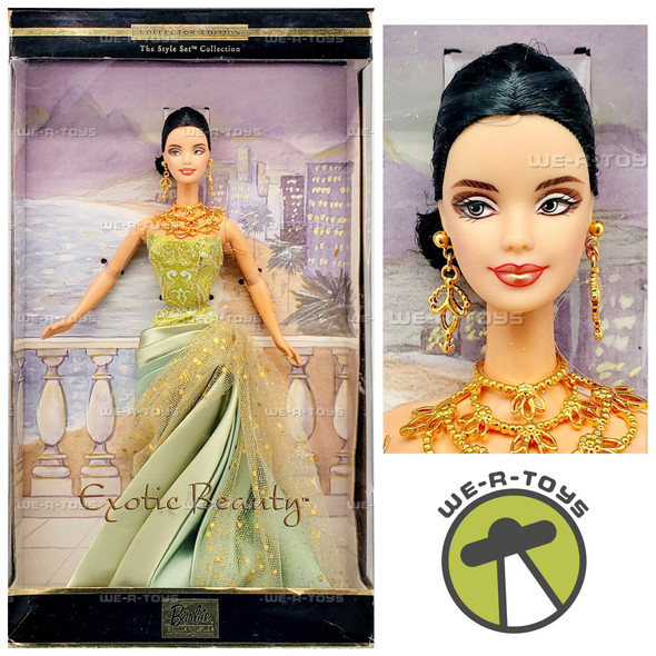 Barbie Exotic Beauty Doll The Style Set Collector Edition 2002 Mattel B0149